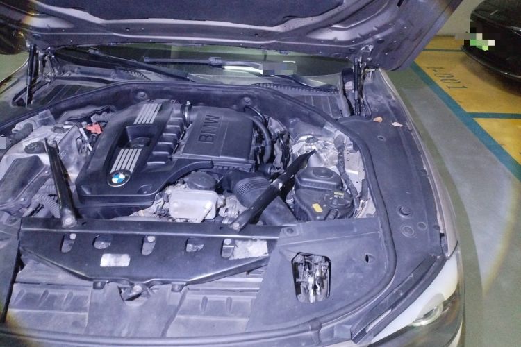 Used BMW 7 Series 2009 740Li Luxury Model Engine Bay Left