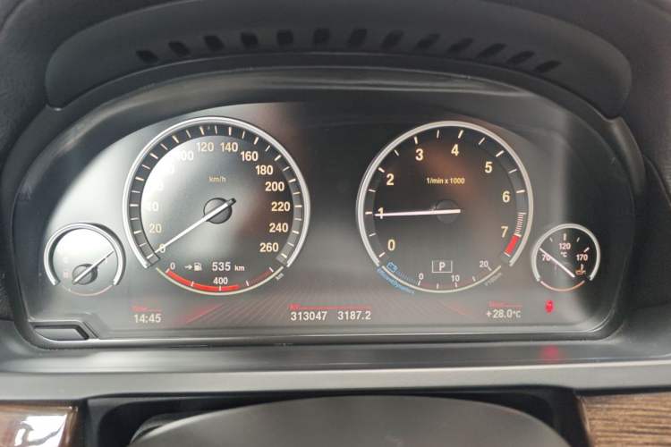 Used BMW 7 Series 2009 740Li Luxury Model Instrument Cluster