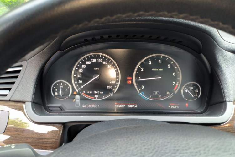 Used BMW 7 Series 2009 730Li Luxury Model Instrument Cluster