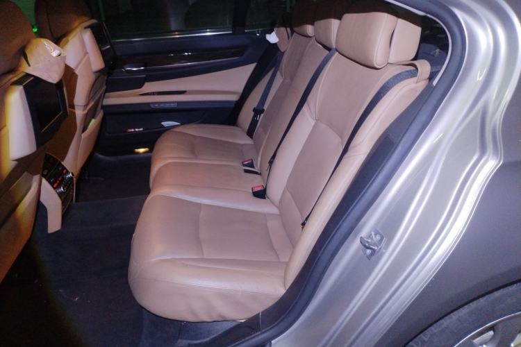 Used BMW 7 Series 2009 740Li Luxury Model Left Rear Seat