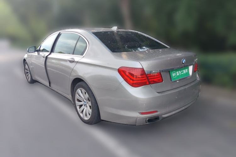 Used BMW 7 Series 2009 740Li Leading Model Rear Left 45 Deg