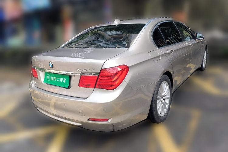 Used BMW 7 Series 2009 730Li Luxury Model Rear Right 45 Deg