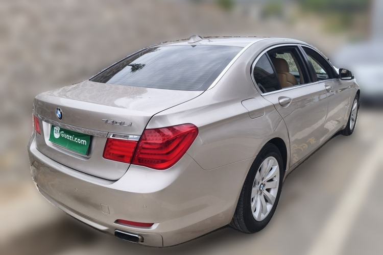 Used BMW 7 Series 2009 740Li Leading Model Rear Right 45 Deg