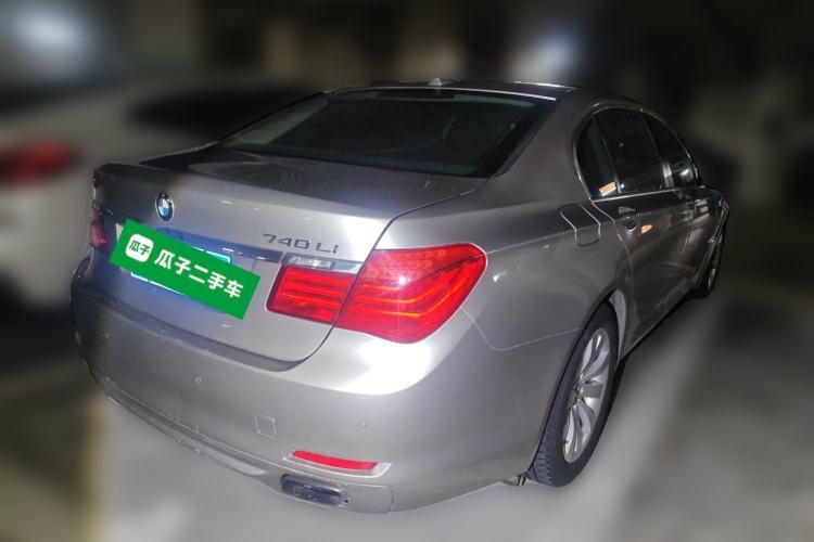 Used BMW 7 Series 2009 740Li Luxury Model Rear Right 45 Deg