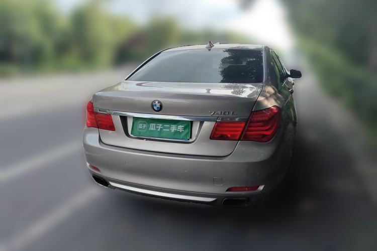 Used BMW 7 Series 2009 740Li Leading Model Rear Right 45 Deg