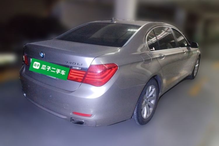 Used BMW 7 Series 2009 740Li Luxury Model Rear Right 45 Deg