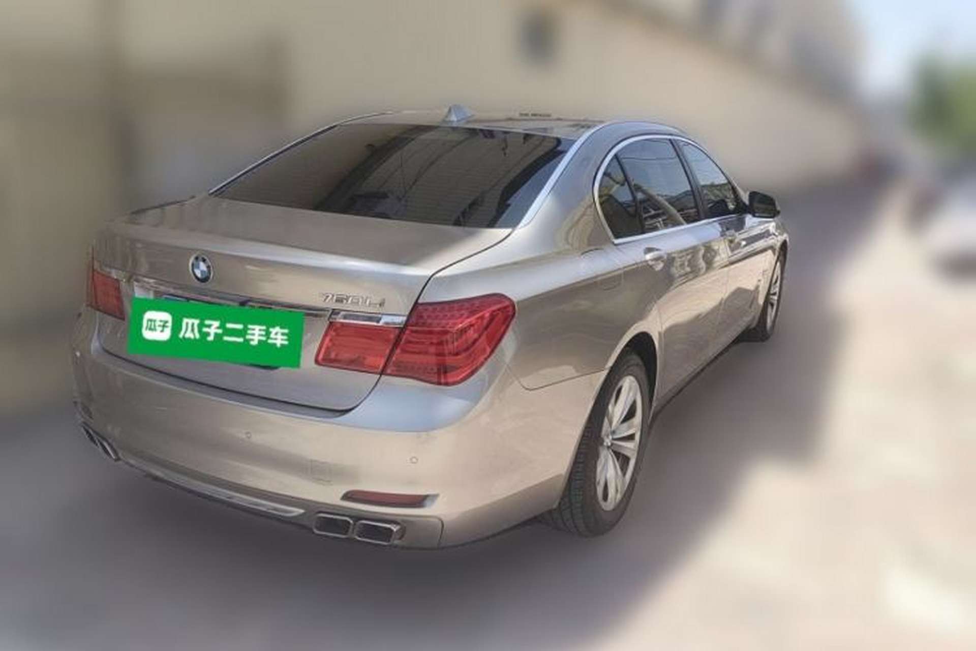 Used BMW 7 Series 2009 730Li Luxury Model Rear Right 45 Deg