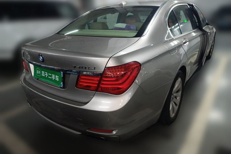 Used BMW 7 Series 2009 740Li Leading Model Rear Right 45 Deg