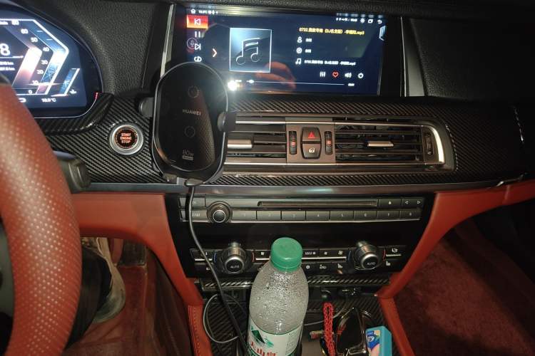 Used BMW 7 Series 2009 730Li Leading Model Audio And AC Panel