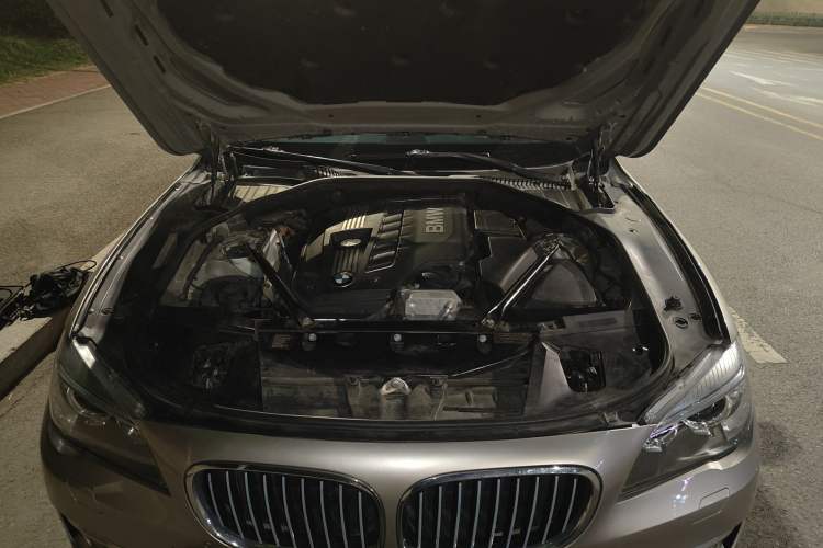 Used BMW 7 Series 2009 730Li Leading Model Engine Bay