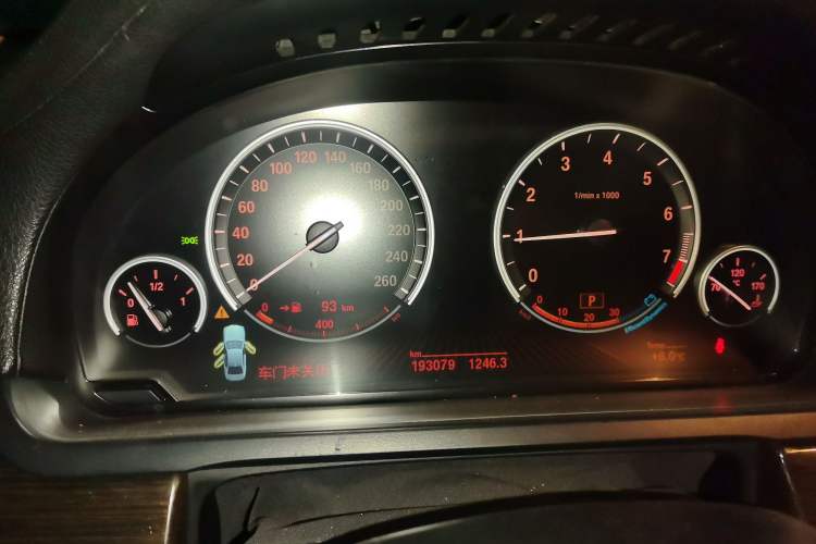 Used BMW 7 Series 2009 730Li Luxury Model Instrument Cluster