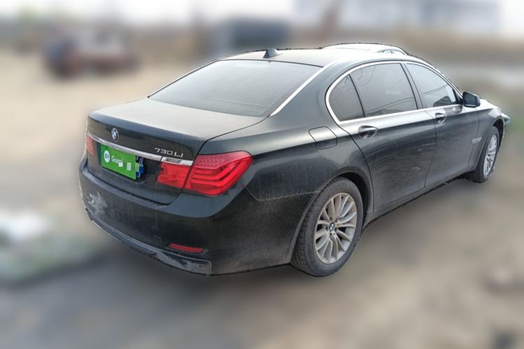 Used BMW 7 Series 2009 730Li Leading Model Rear Right 45 Deg