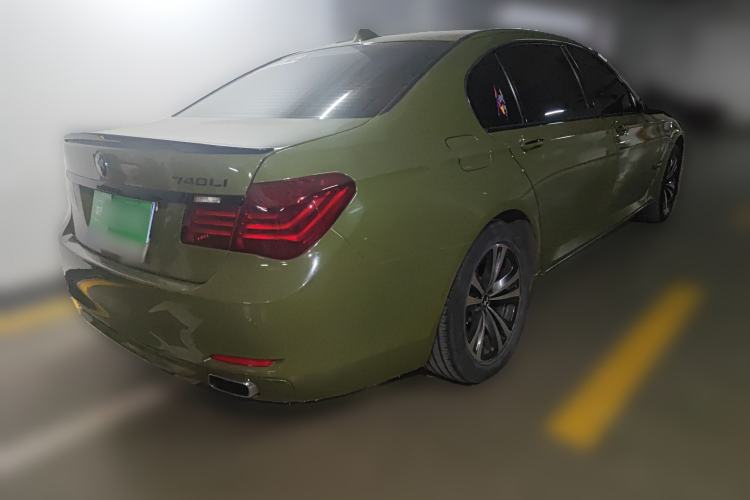 Used BMW 7 Series 2009 730Li Luxury Model Rear Right 45 Deg