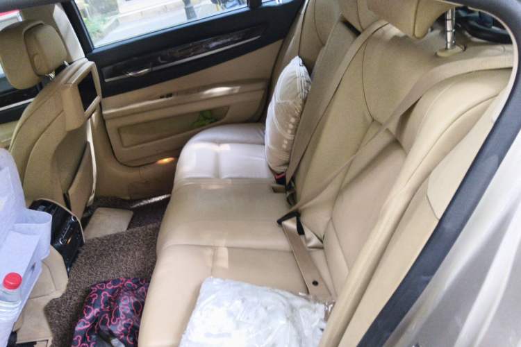 Used BMW 7 Series 2009 740Li Leading Model Left Rear Seat