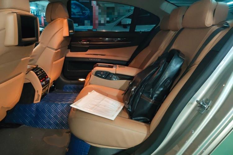 Used BMW 7 Series 2009 740Li Leading Model Left Rear Seat