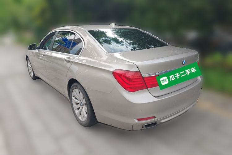 Used BMW 7 Series 2009 740Li Leading Model Rear Left 45 Deg