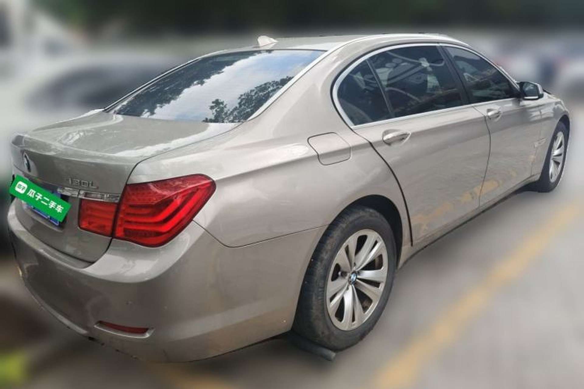 Used BMW 7 Series 2009 730Li Leading Model Rear Right 45 Deg