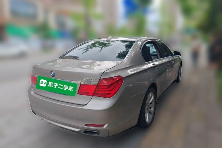 Used BMW 7 Series 2009 740Li Leading Model Rear Right 45 Deg