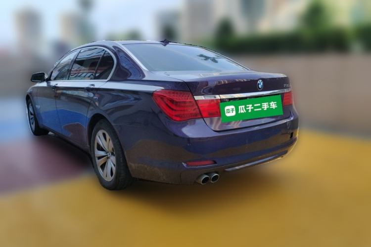 Used BMW 7 Series 2009 730Li Leading Model Rear Left 45 Deg