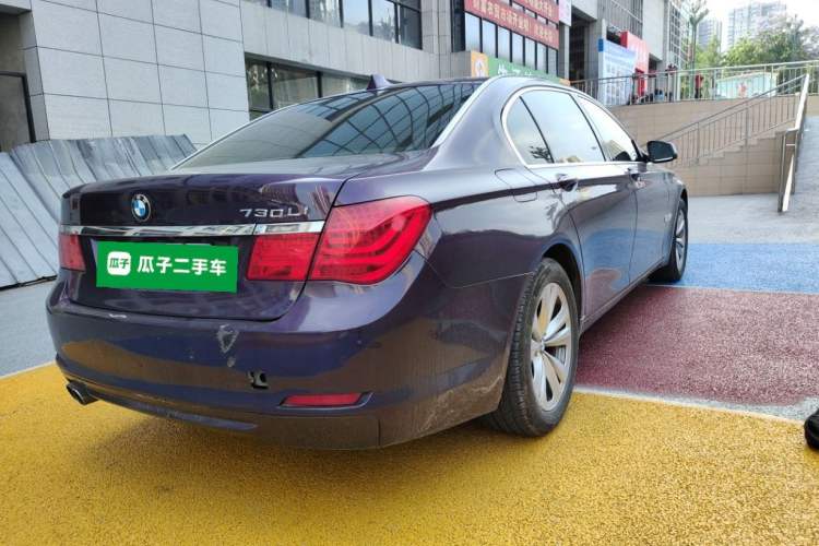 Used BMW 7 Series 2009 730Li Leading Model Rear Right 45 Deg