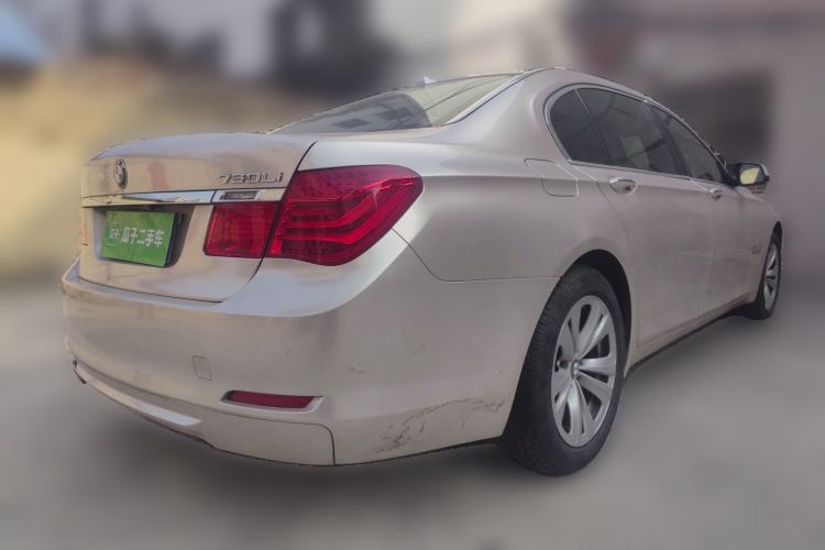 Used BMW 7 Series 2009 730Li Luxury Model Rear Right 45 Deg