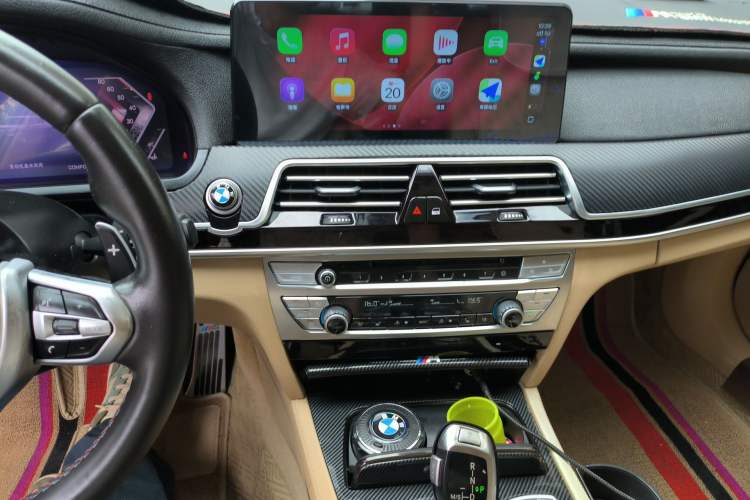 Used BMW 7 Series 2009 740Li Leading Model Audio And AC Panel