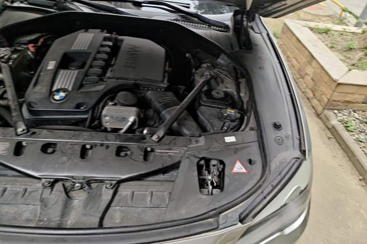 Used BMW 7 Series 2009 740Li Luxury Model Engine Bay Left