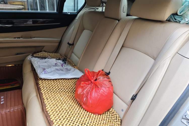 Used BMW 7 Series 2009 730Li Luxury Model Left Rear Seat