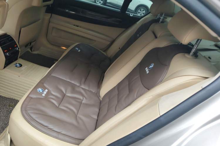 Used BMW 7 Series 2009 740Li Leading Model Left Rear Seat