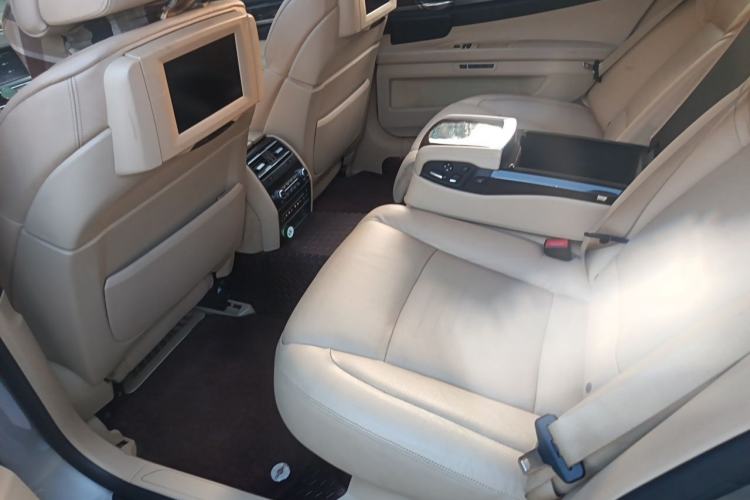 Used BMW 7 Series 2009 740Li Luxury Model Left Rear Seat