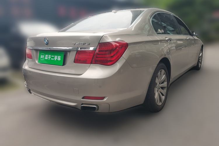 Used BMW 7 Series 2009 740Li Leading Model Rear Right 45 Deg