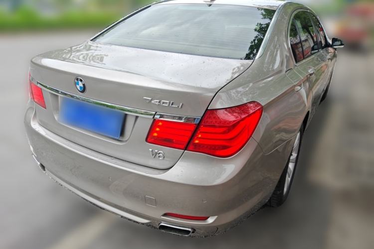 Used BMW 7 Series 2009 740Li Leading Model Rear Right 45 Deg