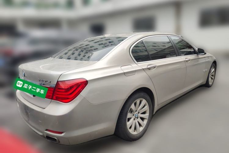 Used BMW 7 Series 2009 740Li Leading Model Rear Right 45 Deg