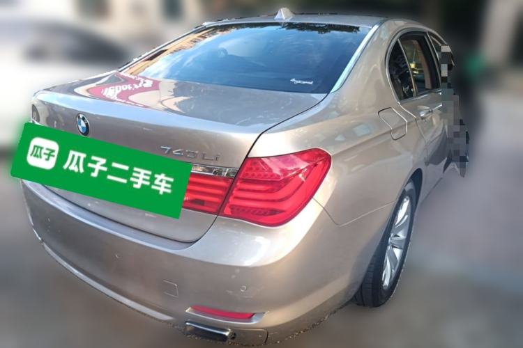 Used BMW 7 Series 2009 740Li Luxury Model Rear Right 45 Deg