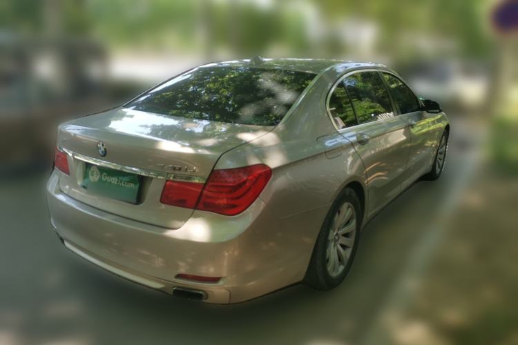 Used BMW 7 Series 2009 740Li Luxury Model Rear Right 45 Deg