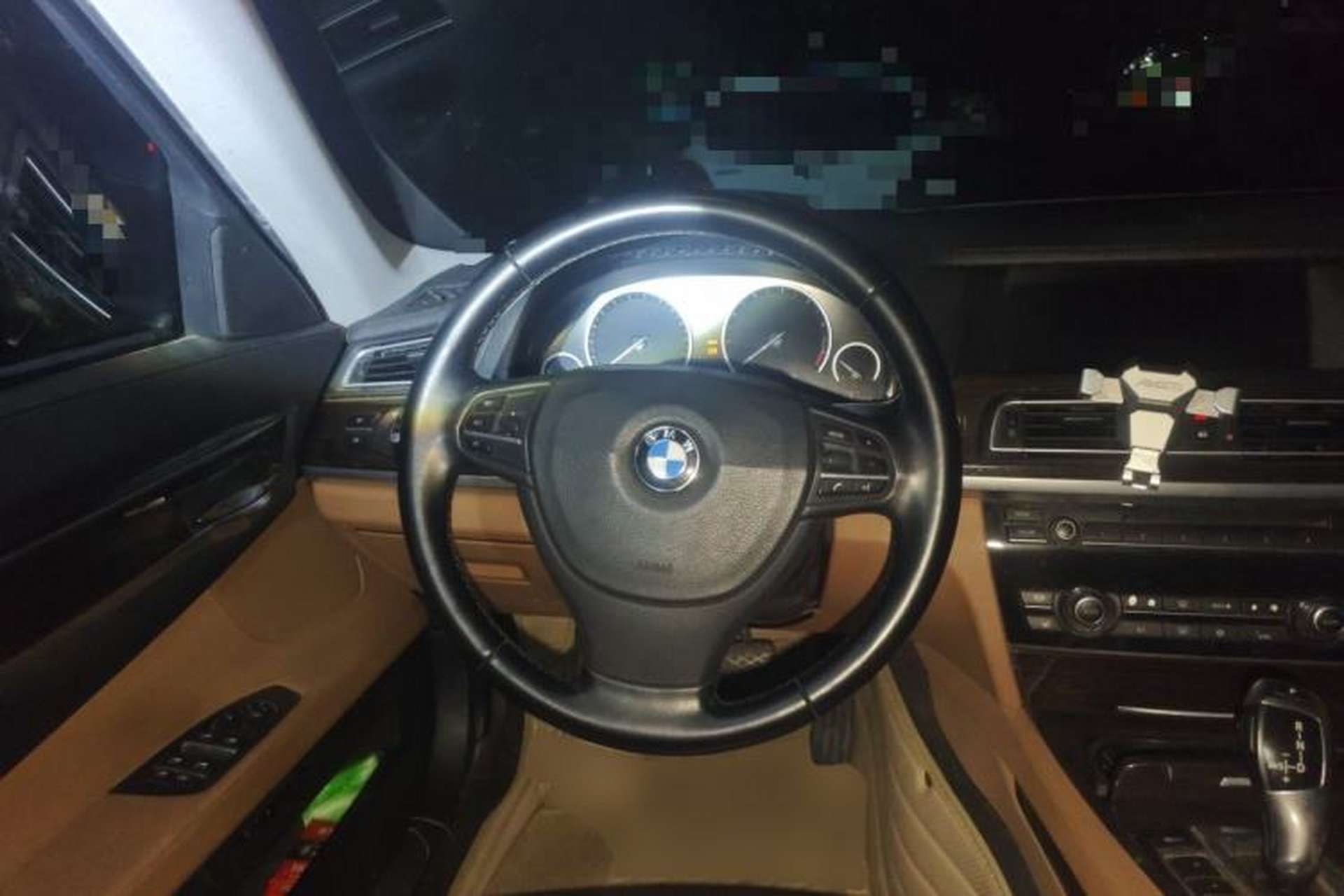 Used BMW 7 Series 2009 740Li Leading Model Steering Wheel