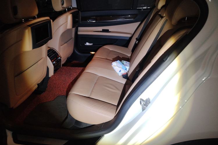Used BMW 7 Series 2009 740Li Leading Model Left Rear Seat