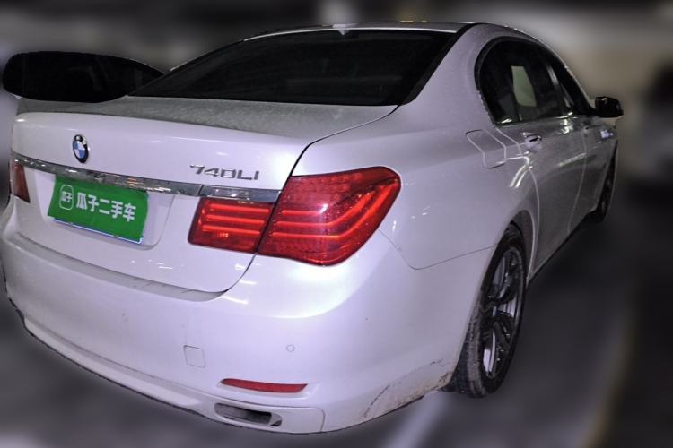 Used BMW 7 Series 2009 740Li Leading Model Rear Right 45 Deg