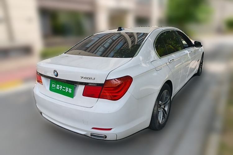 Used BMW 7 Series 2009 730Li Leading Model Rear Right 45 Deg