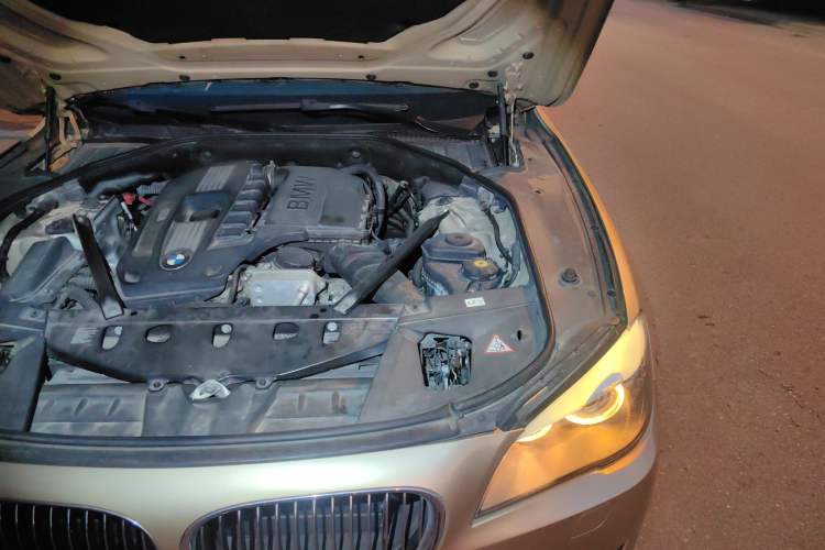 Used BMW 7 Series 2009 740Li Leading Model Engine Bay Left