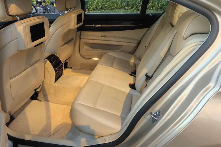 Used BMW 7 Series 2009 740Li Leading Model Left Rear Seat