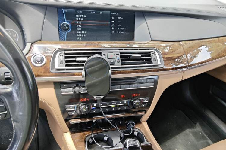 Used BMW 7 Series 2010 760Li Audio And AC Panel
