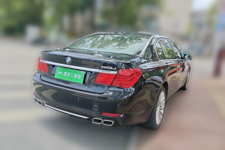 Used BMW 7 Series 2010 760Li Rear Right 45 Deg