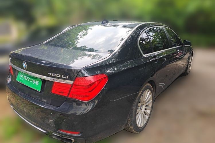 Used BMW 7 Series 2010 760Li Rear Right 45 Deg