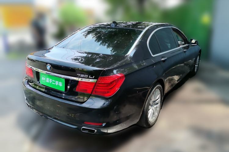 Used BMW 7 Series 2010 750Li Rear Right 45 Deg