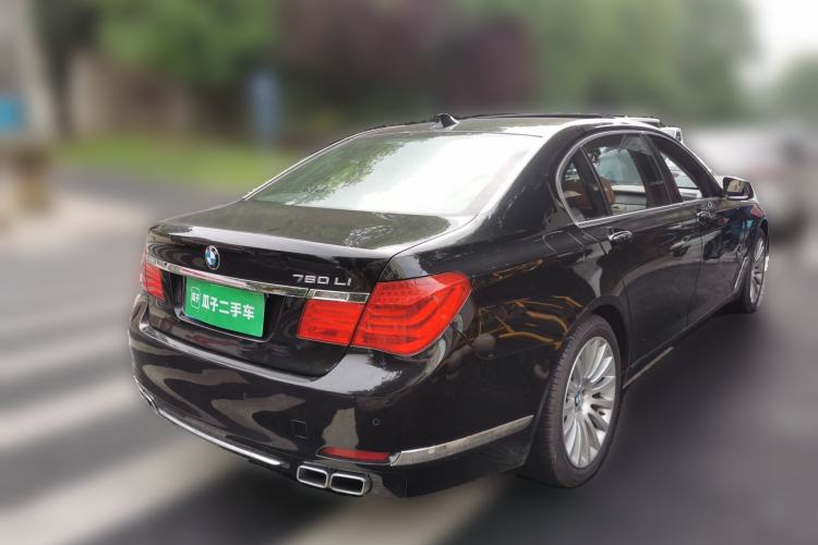 Used BMW 7 Series 2010 760Li Rear Right 45 Deg