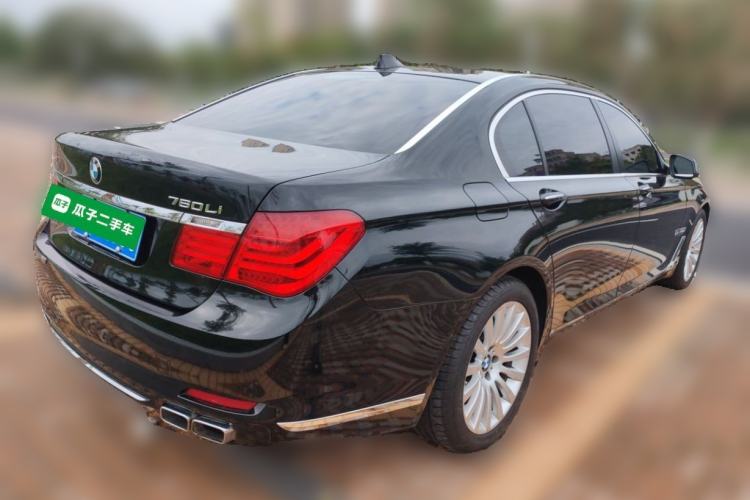 Used BMW 7 Series 2010 760Li Rear Right 45 Deg