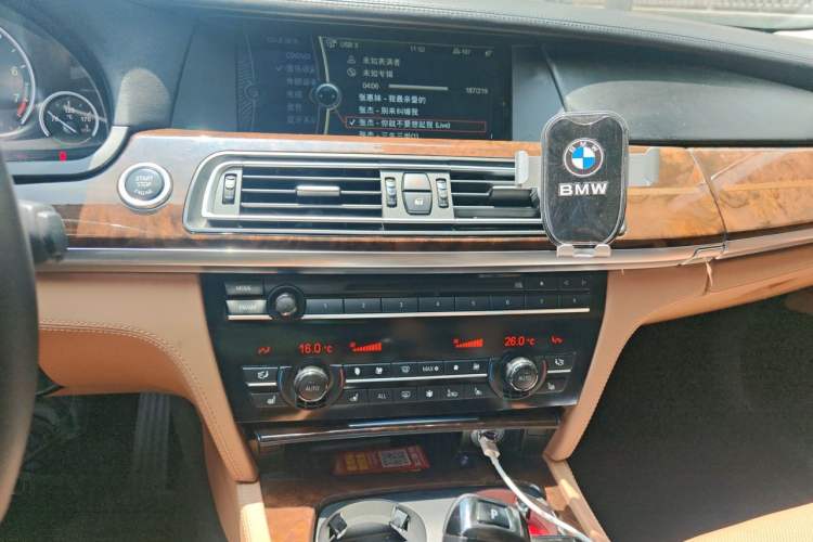 Used BMW 7 Series 2010 760Li Audio And AC Panel