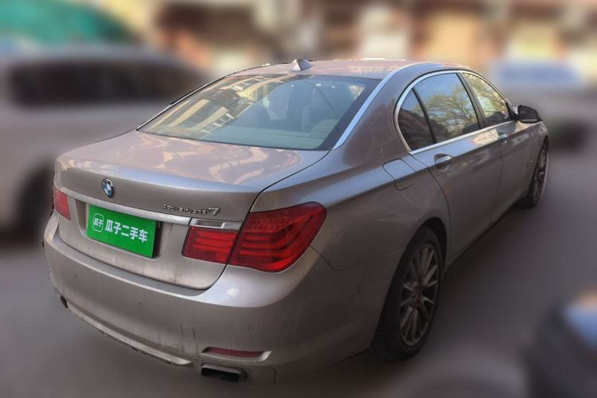 Used BMW 7 Series 2010 4.4T hybrid version Rear Right 45 Deg