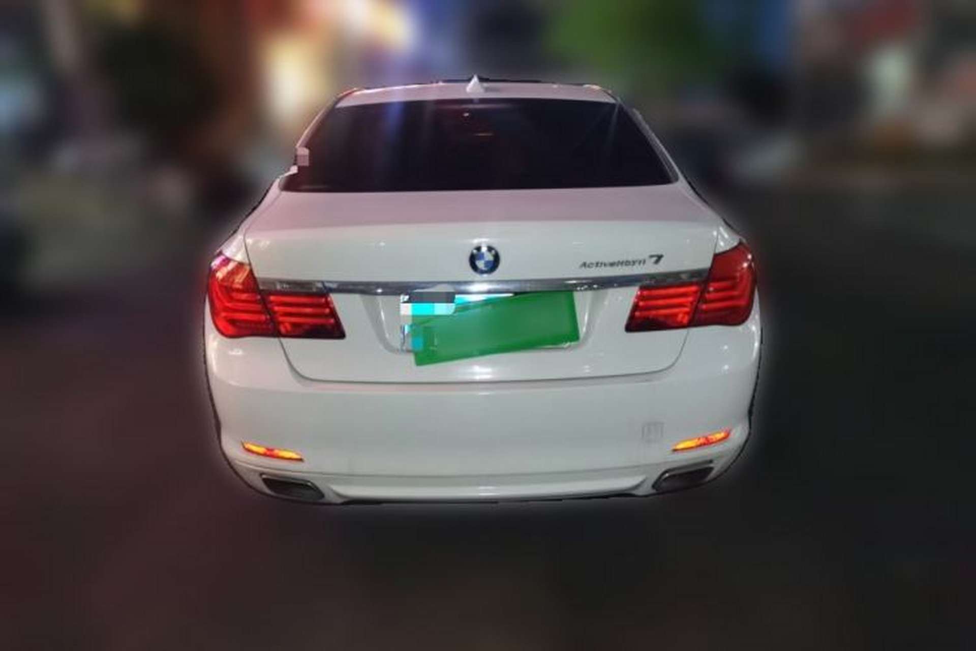 Used BMW 7 Series 2010 4.4T hybrid version Rear